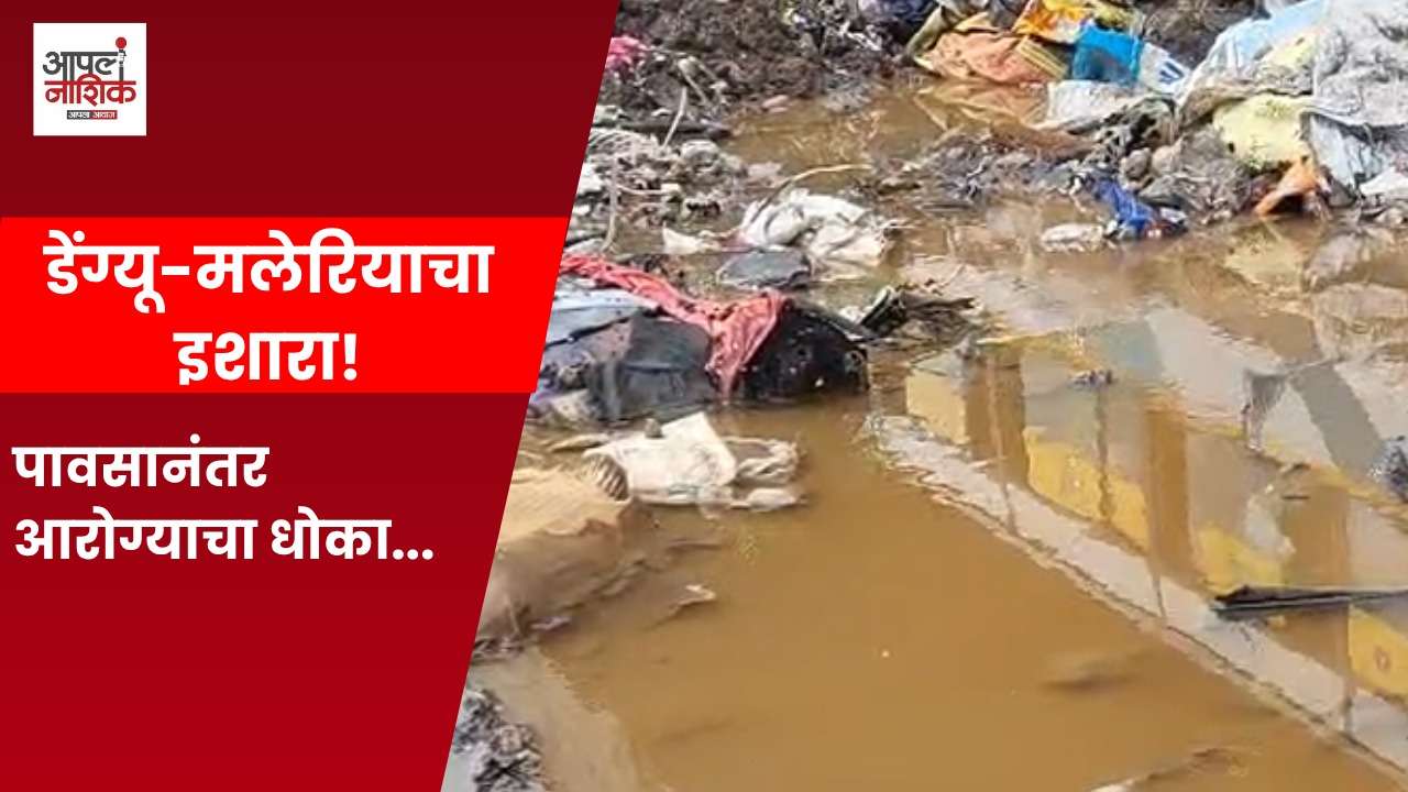 पावसानंतर नाशिकमध्ये साथीच्या आजारांचा धोका वाढला; डेंग्यू-मलेरियापासून सावध राहण्याचे आवाहन