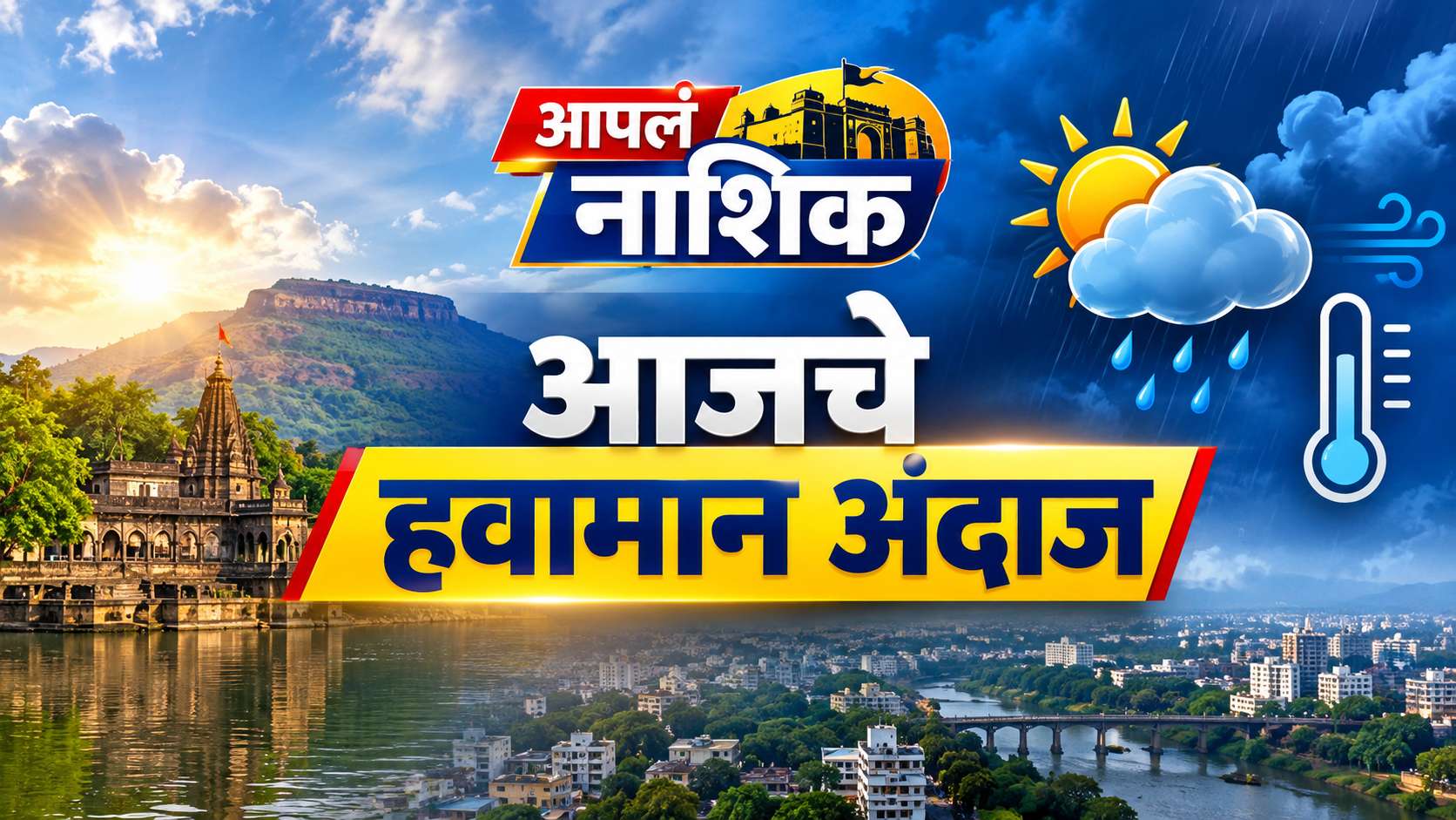 आजचे हवामान 10 सप्टेंबर 2026 | नाशिकसह महाराष्ट्रात पावसाचा अंदाज