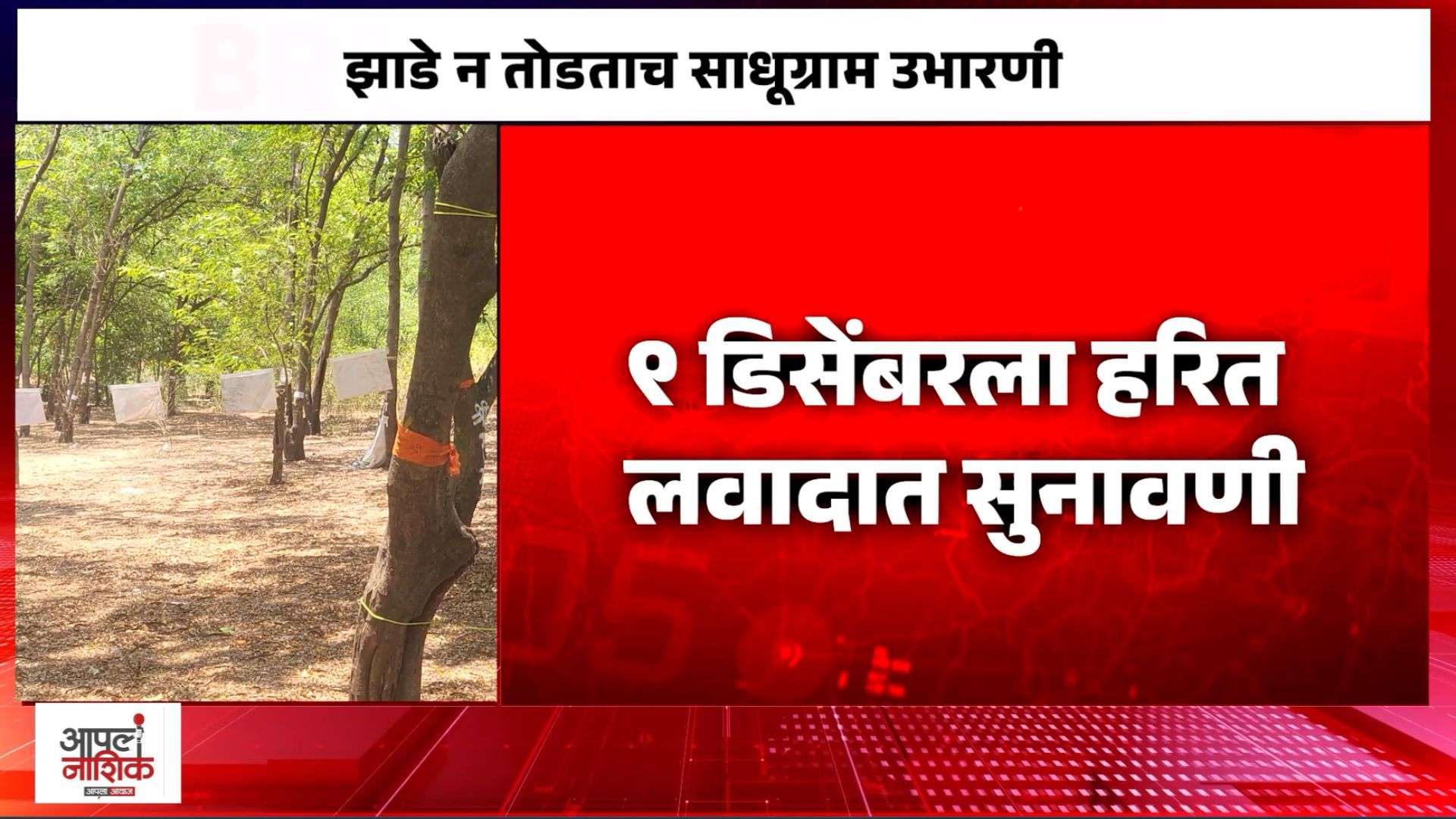 साधूग्राम उभारणीसाठी महापालिकेचा निर्णय; वृक्षतोडीचा प्रश्न न्यायालयात प्रलंबित