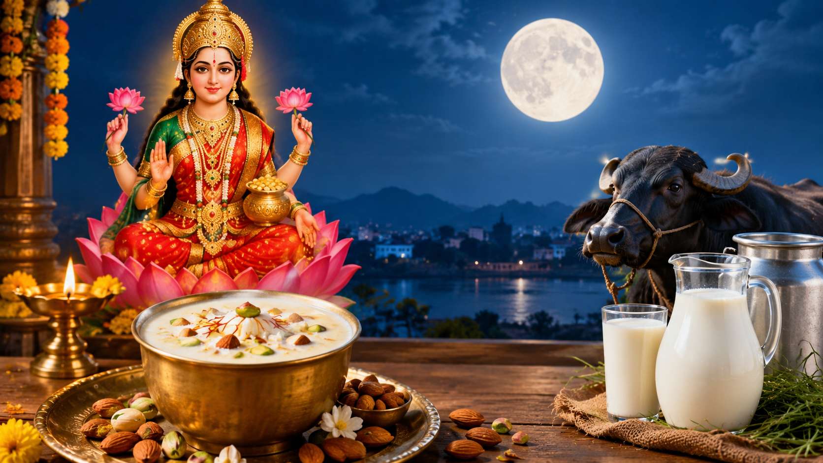 ‘को जागर्ति?’ म्हणत देवी लक्ष्मी का करते भ्रमण? जाणून घ्या कोजागरीचे महत्त्व! यंदा कोजागरीचा गोडवा महागणार? म्हशीच्या दुधाचे दर वाढणार...