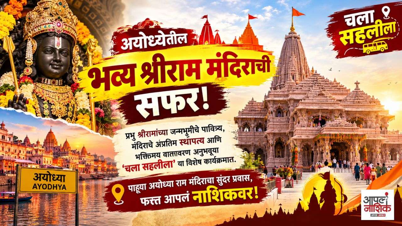 चला सहलीला! अयोध्येतील भव्य श्रीराम मंदिराचे दर्शन | Ayodhya Ram Mandir Yatra