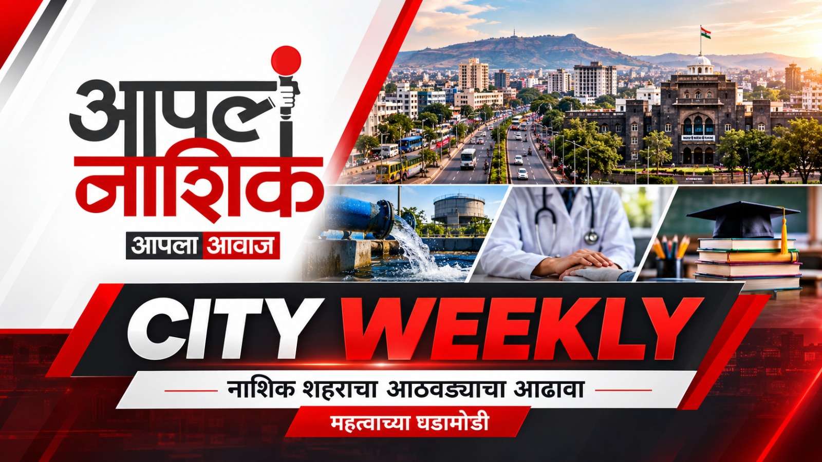 City Weekly Bulletin | नाशिक शहरातील आठवडाभरातील महत्त्वाच्या बातम्या